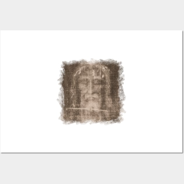 The Shroud of Turin Jesus Holy Face Veronicas Veil Mandylion Edessa 101 Wall Art by hispanicworld